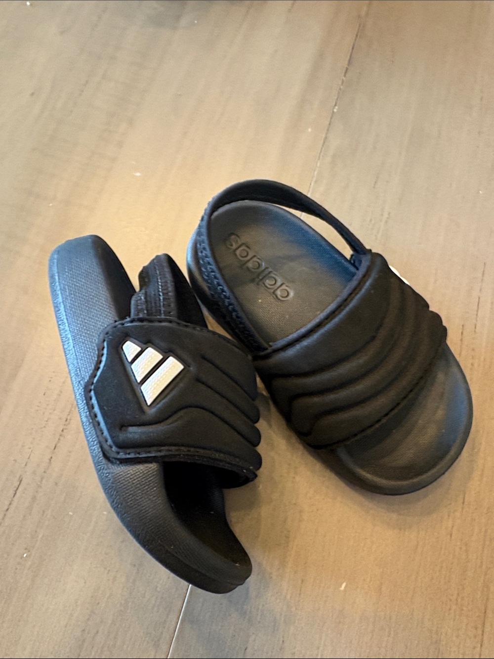 Gently Used - Adidas Baby Sling Back Sandals - 5